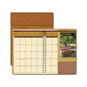  Landscapes Full Color Monthly Planner, Ruled, 8 1/2 x 11 
