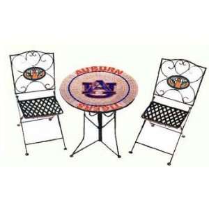  Auburn Tigers Bistro Table & Chairs Patio Set Sports 