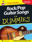 Rock/Pop Guitar Songs for Dummies Tab Sheet Music Book  