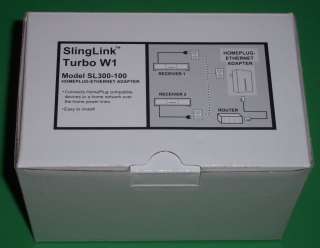   WL SL300 100 Homeplug Compatible Powerline Ethernet Adapters  