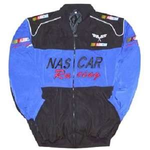  Nascar Racing Jacket Black and Blue