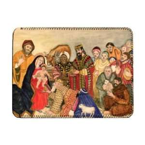 Nativity Scene by Gillian Lawson   iPad Cover (Protective Sleeve 