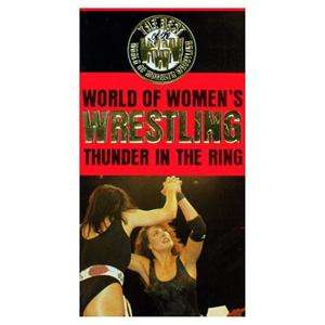World of Womens Wrestling Thunder In The Ring   VHS  