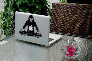 DJ MacBook Air/Pro Stickers Apple laptop Vinyl Decal Humor art Skin 