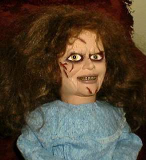   Exorcist Ventriloquist Doll EYES FOLLOW YOU Dummy Puppet Halloween