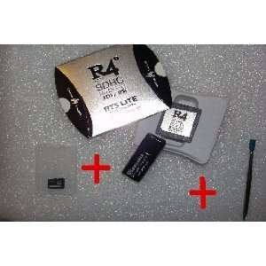   R4i Flash Cart RTS V1.43 + 4GB Micro SD + 3DS, DSI PIX Stylus[Nintendo
