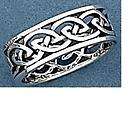 Sterling Silver Celtic Knot & Trinity Ring Wedding Band Size 11 Retail 