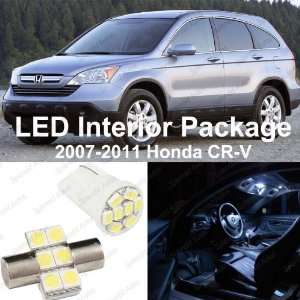   LED Honda CR V Interior Package Deal 2007 2011 (5 Pieces) Automotive