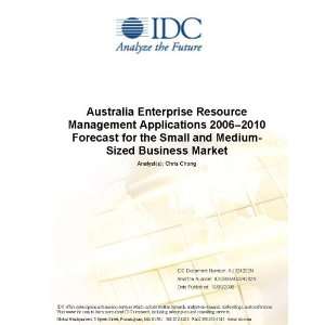 com Australia Enterprise Resource Management Applications 2006–2010 