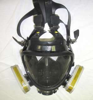 3M GAS MASK 7800S FULL ADJUSTABLE FACEPIECE RESPIRATOR WITH 3M 6006 
