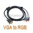 RGB Scart to Composite RCA+S Video Audio AV TV Adapter  