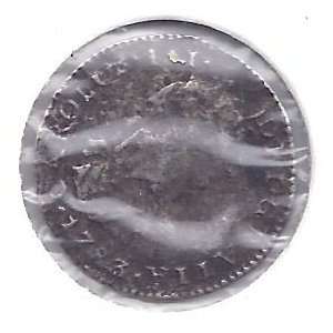  1783 Spanish Silver 1 Reales El Cazador Shipwreck Coin 