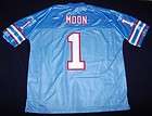 HOUSTON OILERS CAMPBELL REEBOK NFL SEWN THROWBACK JERSEY M