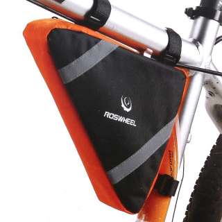 Cycling Bicycle Bike Bag Top Tube Triangle Bag Front Saddle Frame 