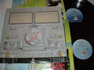   AND THE WAILERS Babylon By Bus 2 LP SET Island Records Canada REGGAE