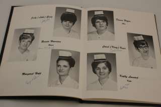 Vintage 1971 Owen Sound Regional School of Nursing YearBook with 
