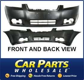 BUMPER COVER FACIAL CLEARANCE PLASTIC BLACK FRONT AVEO  