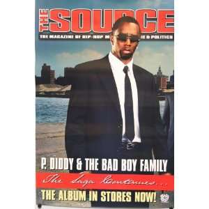  P Diddy the Source Magazine the Saga Continues   Poster 36 