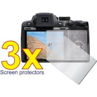 Nikon Coolpix P500 P300 Digital Camera Premium Clear LCD Screen 