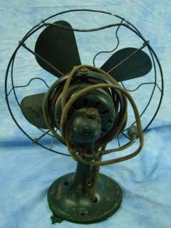 Vintage General Electric Metal Fan Circulating Portable Working 
