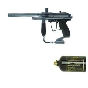   SPYDER XTRA BLUE BLACK PAINTBALL MARKER PACKAGE 1