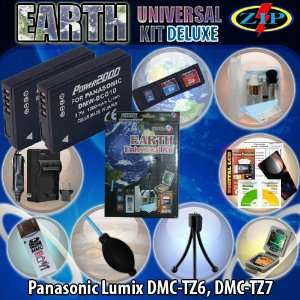 Earth Universal Kit Deluxe for Panasonic Lumix DMC SZ1/DMC S2, DMC TZ6 