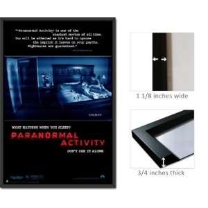  Framed Paranormal Poster Activity Movie Sleep Fr3000