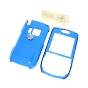  Palm Treo 750 Premium PDA Snap On Translucent Blue Case 