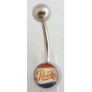  Pepsi Cola Belly Ring 316l Surgical Steel Body Jewelry 