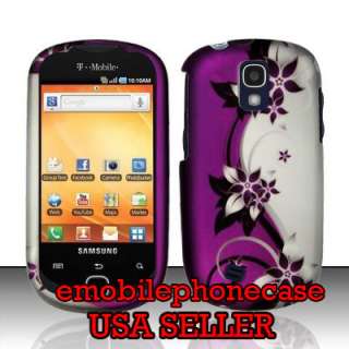   Snap On Rubberized Hard Case Cover Samsung Gravity Smart T589  