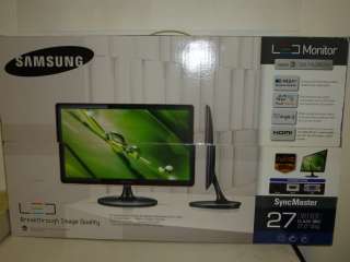 NEW Samsung S27A350H 27 Class Widescreen LED HD Monitor 729507816449 