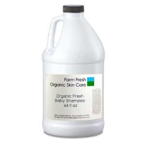 Organic Fresh Baby Shampoo Bulk   64 oz (Half Gallon)