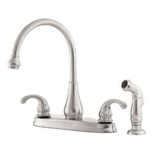Pfister T36 4DSS Stainless Steel Treviso Treviso Kitchen Faucet with 