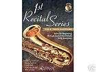 Tenor Sax 1st Recital Series   1st & 2nd year players Bk&CD