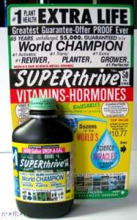 Superthrive Plant Vitamins Hormones 4 oz 072532000148  