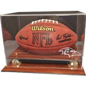   Acrylic Football Display Case   Baltimore Ravens Display 