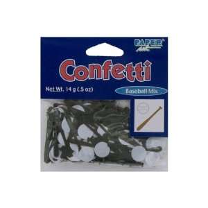   play sports baseball confetti mix .5 ounce bag   Pack of 48 Kitchen