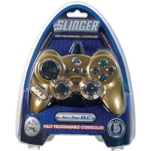   Playstation® 2 Slinger Game Pad   Special Gold Edition Video Games