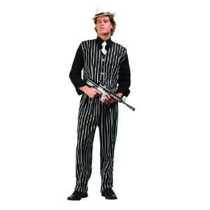    Mobster Gangster Adult Halloween Costume Plus Size 