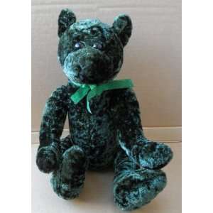  Dark Green Teddy Bear Stuffed Animal Plush Toy   9 inches 