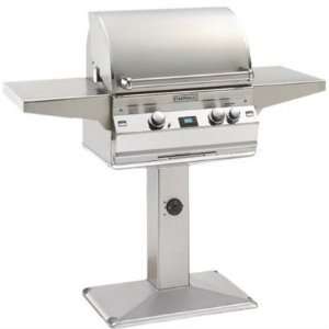  A430S 2E1N G6 Aurora Series In Ground Post Mount Natural Gas Grill 