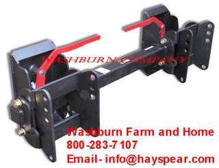 Quick Attach Hitch adapter Loaders & Older Skid Steers  