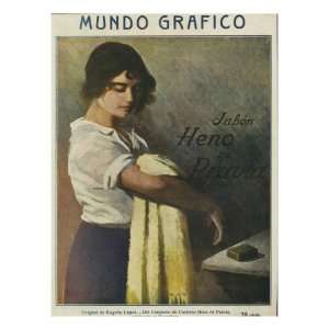  Mundo Grafico, Magazine Cover, Spain, 1916 Giclee Poster 