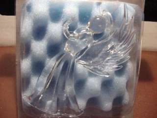 New Alessandra Glass Crystal Christmas Ornament ANGEL #3  