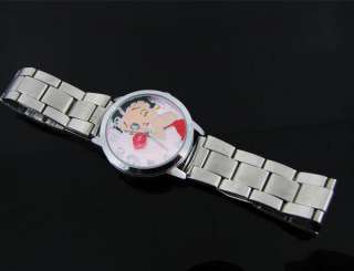 Brand New CuteStainless steel Betty Boop Watch B04P  