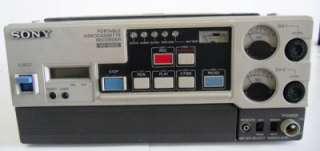 Sony Video Cassette Recorder VO 6800 Editing Equipment  