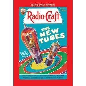  Vintage Art Radio Craft The Triple Twin Output Tube 