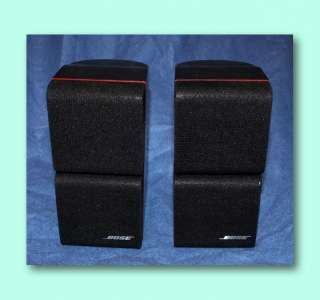   Acoustimass 8/10/12/15 Double Cube Redline Speakers One Pair  