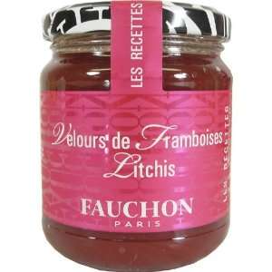 Fauchon Paris Raspberry Lychee Preserve Jam  Grocery 