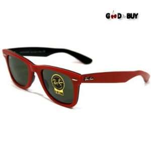  RAY BAN 2140 WAYFARER RED 901 3N 